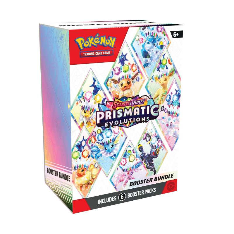 מארז פוקימון מיני בוסטר באנדל פריזמטיק איוולושנס | Pokemon Prismatic Evolutions Booster Bundle