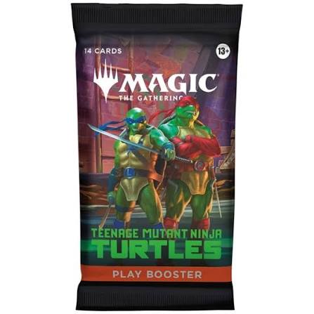 Teenage Mutant Ninja Turtles Play Booster Magic The Gathering Trading Cards