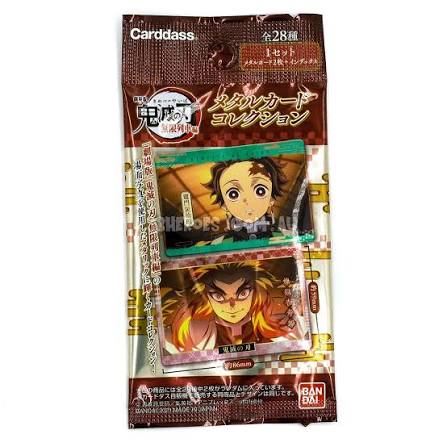 Demon Slayer "Kimetsu no Yaiba" Japanese Metal Card Series Booster Pack