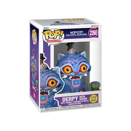 Derpy With Sussie #2260 (Glows In The Dark) Funko Pop! - KPop Demon Hunters