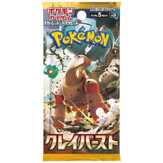 Pokemon Card Game Scarlet & Violet Pack: Clay Burst