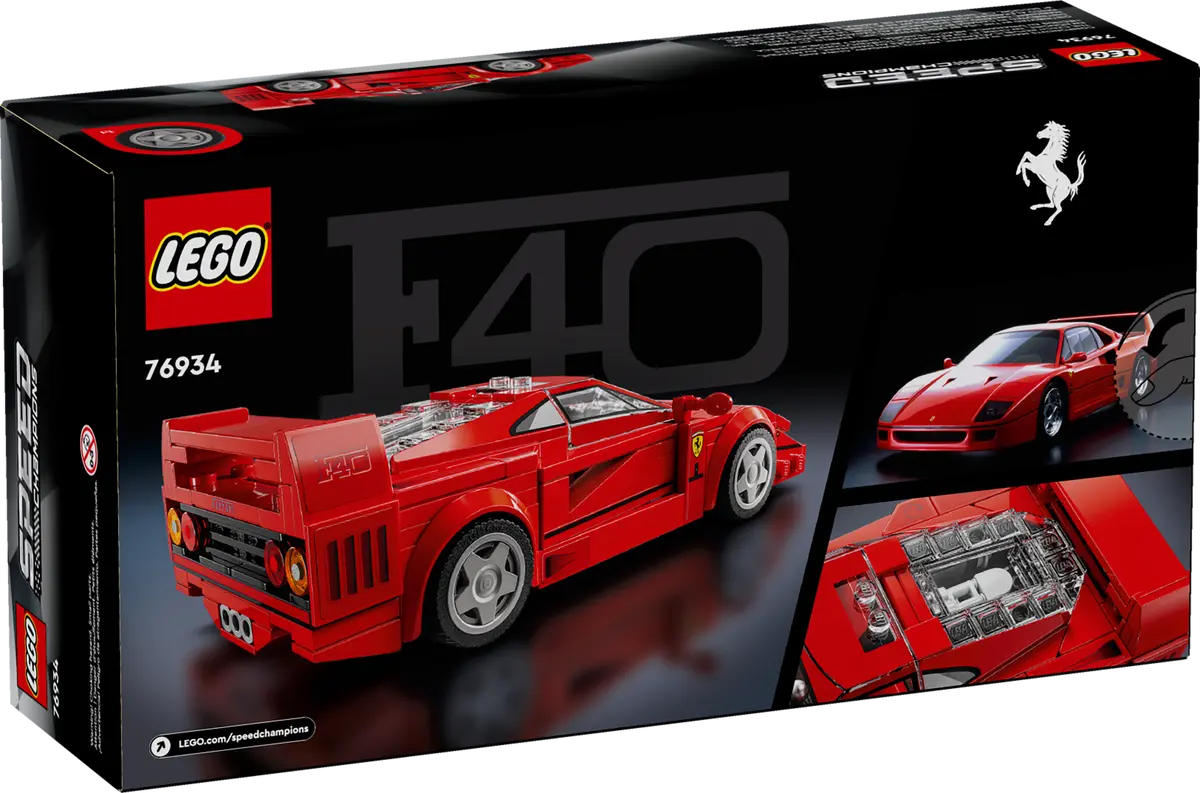לגו Speed Champions Ferrari F40 Supercar (76934)