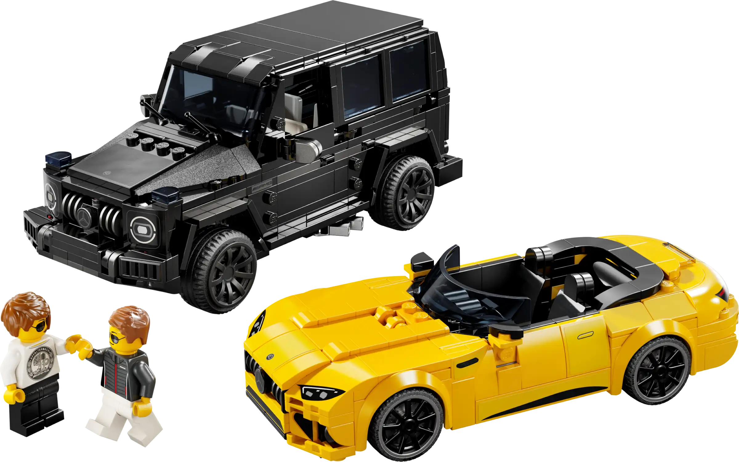 לגו Speed Champions Mercedes-AMG G 63 ו-Mercedes-AMG SL 63 (76924)