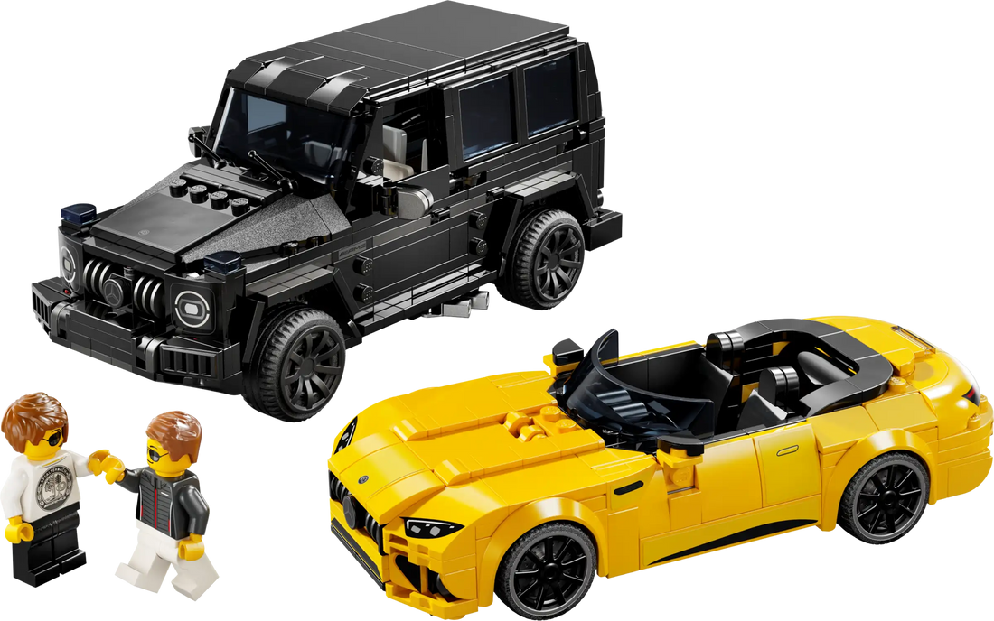 לגו Speed Champions Mercedes-AMG G 63 ו-Mercedes-AMG SL 63 (76924)
