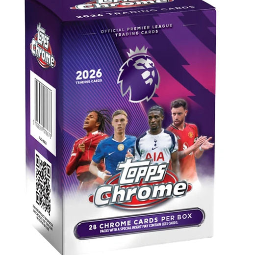 2025-26 Topps Chrome English Premier League Blaster Value Box