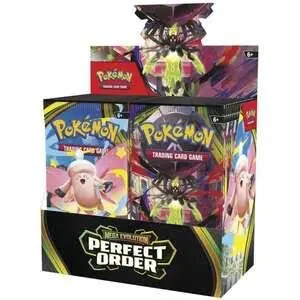 קלפי אספנות פוקימון Pokemon TCG ME: Perfect Order Booster Box - מארז 36 חפיסות