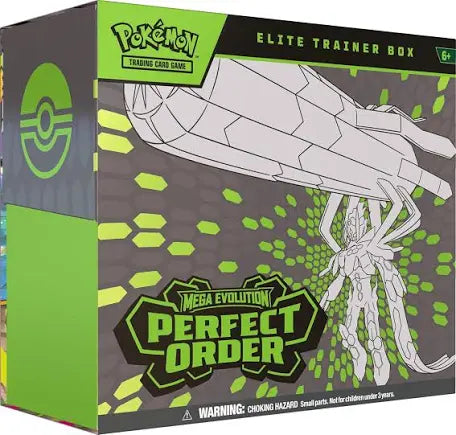 פוקימון מקורי - Pokémon TCG: Mega Evolution—Perfect Order Elite Trainer Box