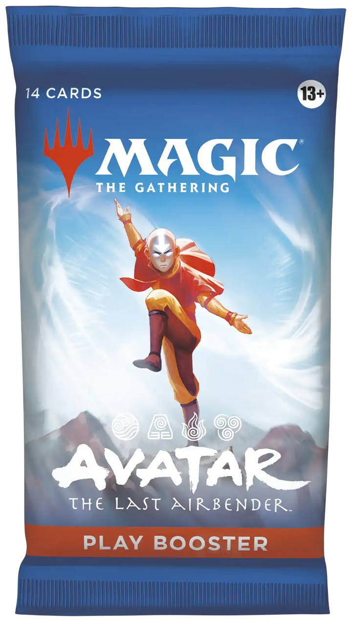 Magic: The Gathering – Avatar: The Last Airbender Play Booster | מג’יק – אווטאר: כשף האוויר האחרון (חבילת פליי)