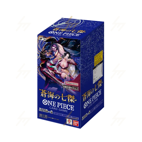 One Piece Card Game – OP-14 Japanese Booster Box – Seven Warlords
בוקס בוסטר יפני וואן פיס OP-14 – שבעת שליטי הים