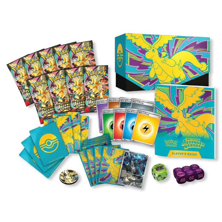 Elite Trainer Box: Ascended Heroes – Dragonite Edition | תיבת אילט טריינר אסקנדד הירוז – דרגונייט
מוקדמות