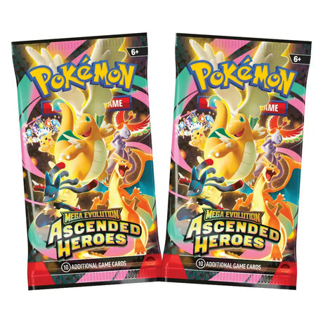Ascended Heroes Booster Pack – Mega Evolution | בוסטר אסקנדד הירוז – Ascended Heroes מוקדמות