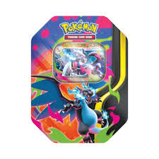 Mega Charizard EX Collectible Tin – X or Y | טין אספנות מגה צ’ריזארד EX – X או Y מוקדמות