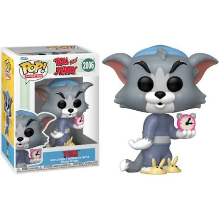 פאנקו פופ טום עם שעון מעורר – Tom & Jerry | Funko Pop Tom with Alarm Clock #2006