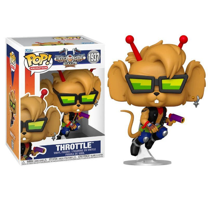 פאנקו פופ ת’רוטל – Biker Mice from Mars | Funko Pop Throttle #1937