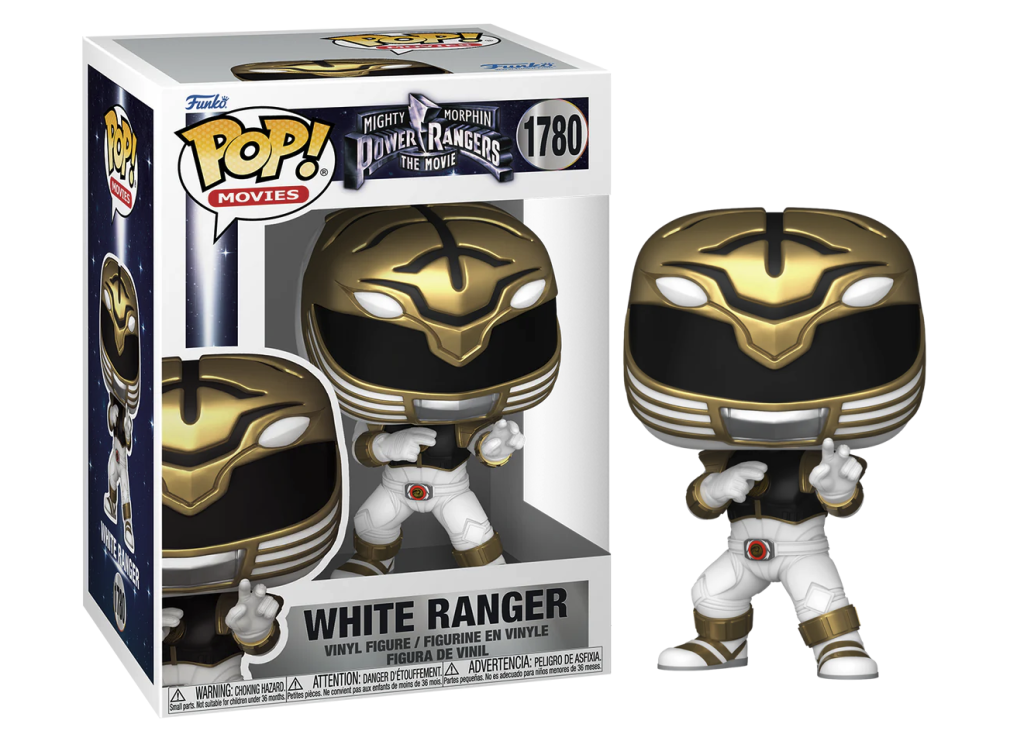 פאנקו פופ וייט ריינג’ר – Mighty Morphin Power Rangers | Funko Pop White Ranger #1780