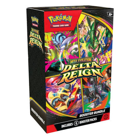 Mega Evolution: Delta Reign Booster bundle (6 חבילות) הזמנה מוקדמת
