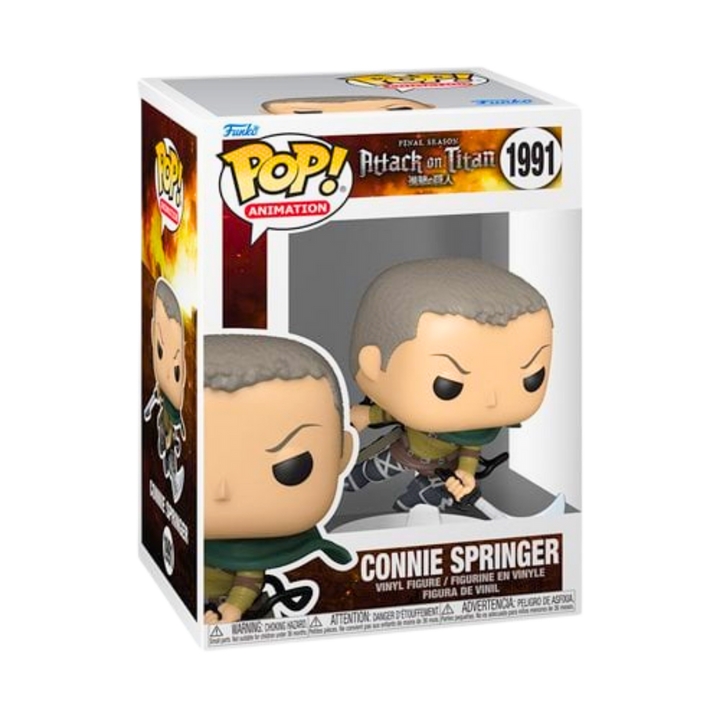 Funko Pop! מתקפת הטיטאנים – קוני ספרינגר (Connie Springer) | דמות ויניל רשמית #1991