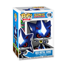Funko Pop! Neo Metal Sonic – בובת אספנות מסדרת Sonic The Hedgehog | Pop! Games #1118