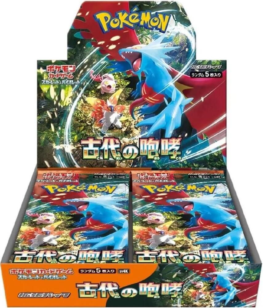 Pokémon TCG: Ancient Roar sv4K BOX