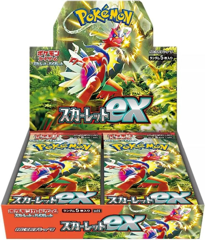 Pokémon TCG: Scarlet & Violet Expansion Pack Scarlet ex BOX