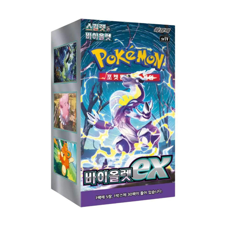 Pokémon tcg : violet ex booster box ( Korean )