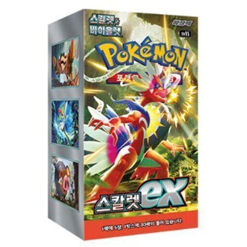 Pokémon tcg : scarlet ex booster box ( Korean )