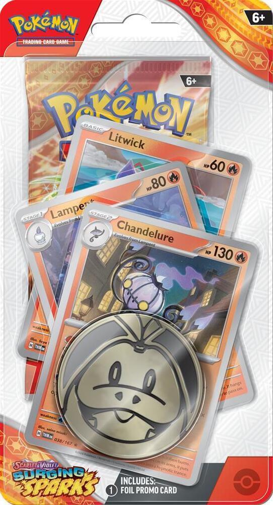 Pokémon tcg : surging sparks blister pack + promo