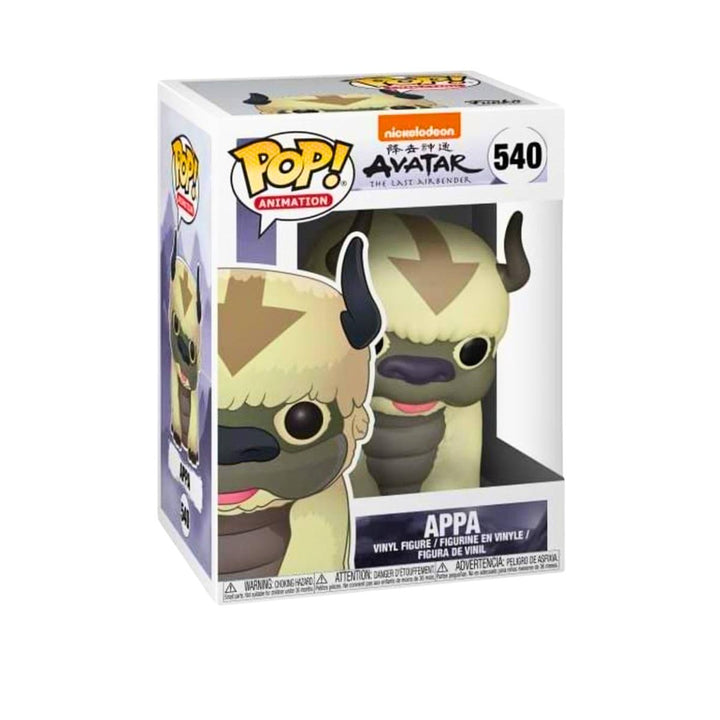 Funko Pop! Animation Appa #540 – אפה אווטאר כשף האוויר האחרון | דמות אספנות
