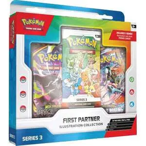 מארז האספנות Pokémon TCG First Partner Illustration Collection – Series 3